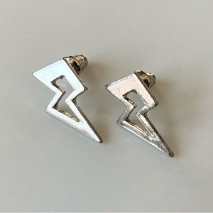Vintage Lightning Bolt Earrings
